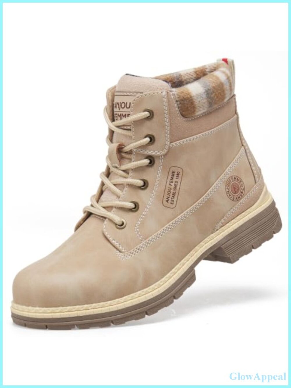 Women's Waterproof Hiking Ankle Boots Lightweight Winter Snow Boots